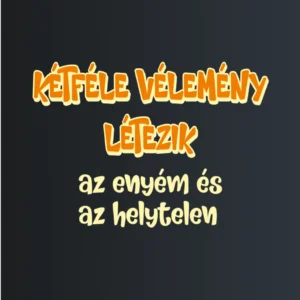 Ketfele velemeny