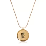 Angel of Love mirisni medaljon zlatni luxury