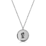 angel of love srebrni medaljon