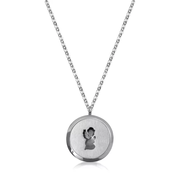angel of love srebrni medaljon
